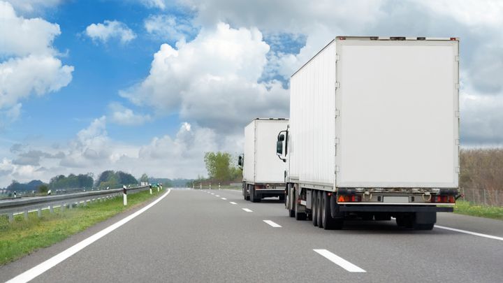 Moving truck on the highway (Long Distance Moving Services) by Affordable Moving Solutions of Ohio